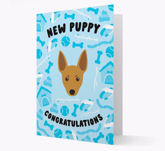 New Puppy, Congratulations: Personalised {breedFullName} Card