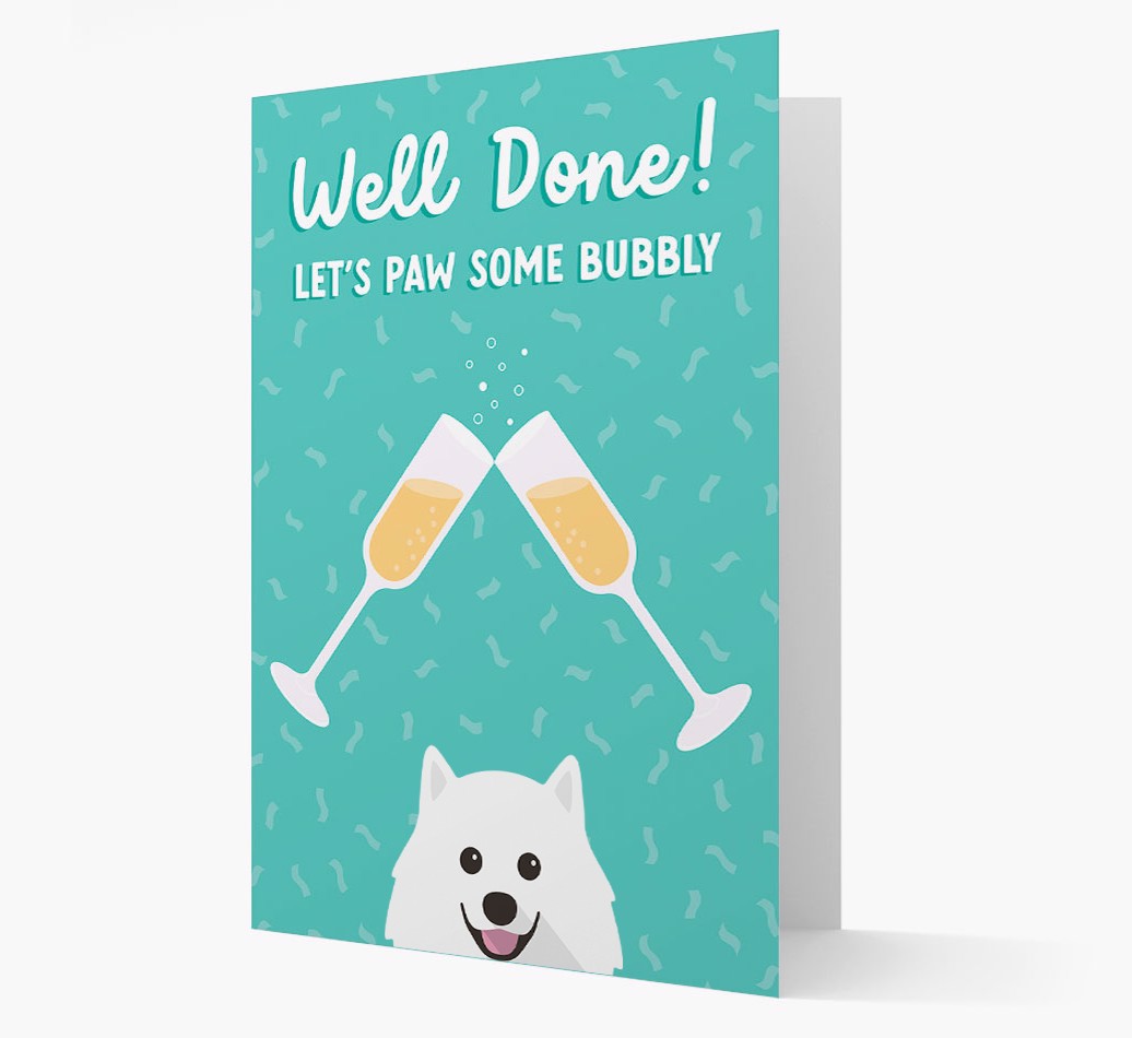 Let's Paw Some Bubbly: Personalised {breedFullName} Card