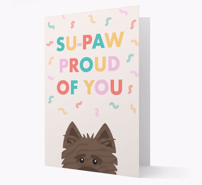 Su-paw Proud Of You: Personalised {breedFullName} Card