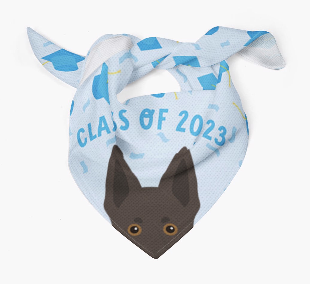 Class Of 2022: Personalized {breedFullName} Bandana
