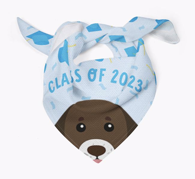 Personalized {breedFullName} Bandana - Class of 2022