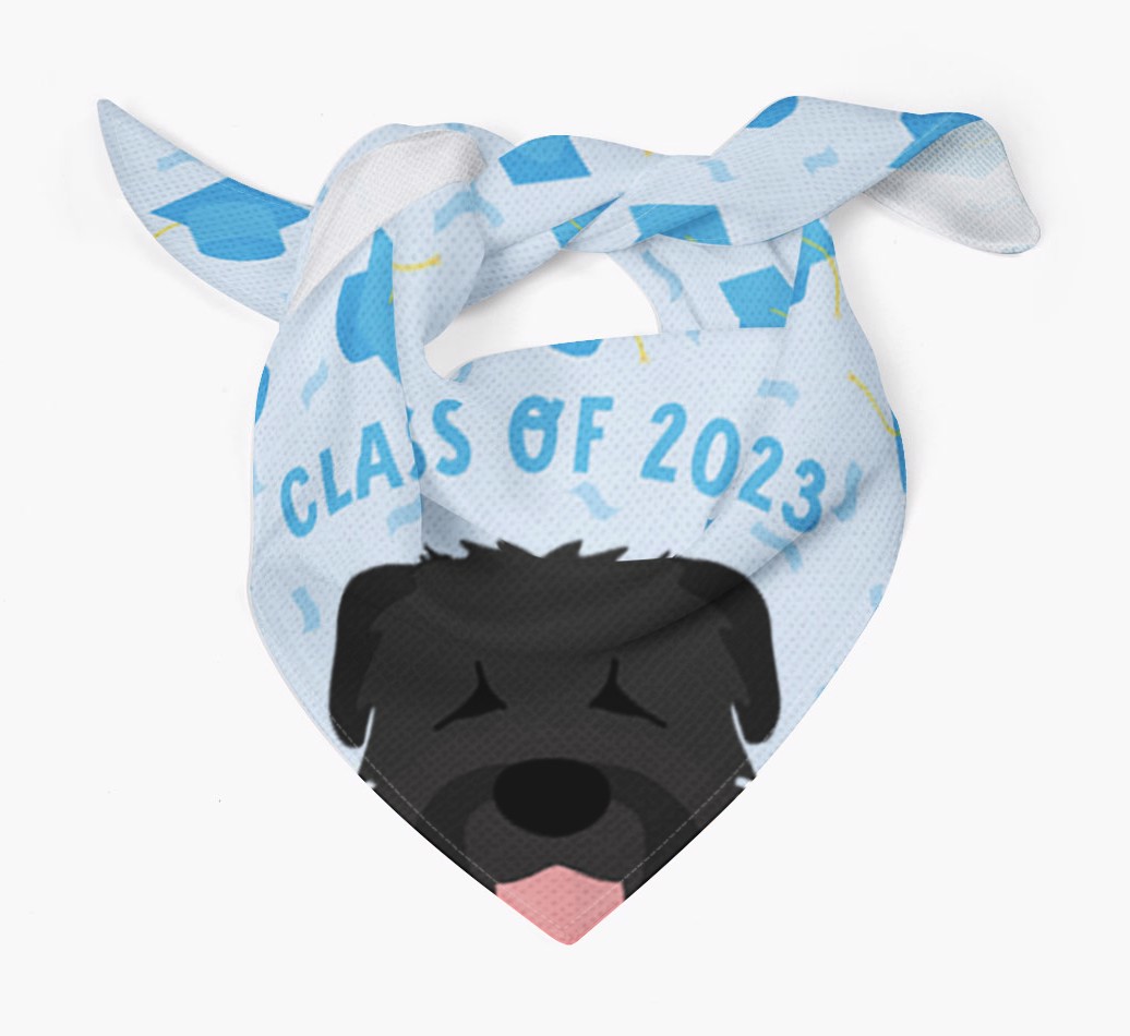 Class Of 2022: Personalised {breedFullName} Bandana