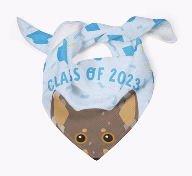 Personalized {breedFullName} Bandana - Class of 2022