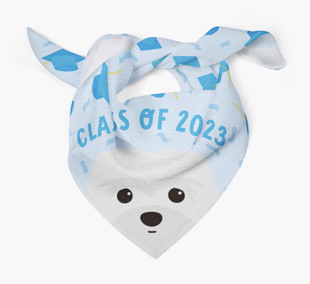 Class Of 2022: Personalized {breedFullName} Bandana