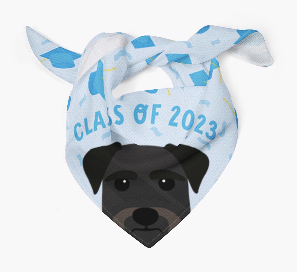 Class Of 2022: Personalised {breedFullName} Bandana