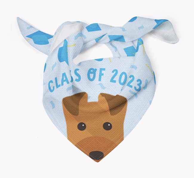 Personalized {breedFullName} Bandana - Class of 2022