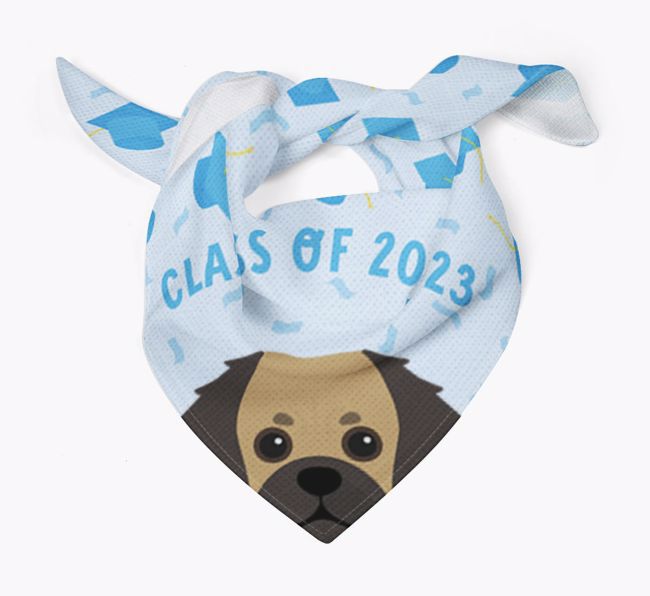 Class Of 2023: Personalised {breedFullName} Bandana