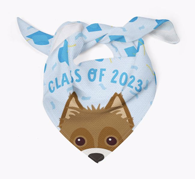 Personalized {breedFullName} Bandana - Class of 2022