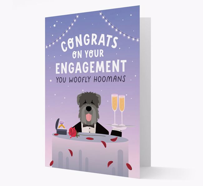 Congrats On Your Engagement: Personalized Card with {breedFullName} Icon