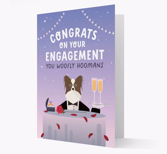 Congrats On Your Engagement: Personalised Card with {breedFullName} Icon