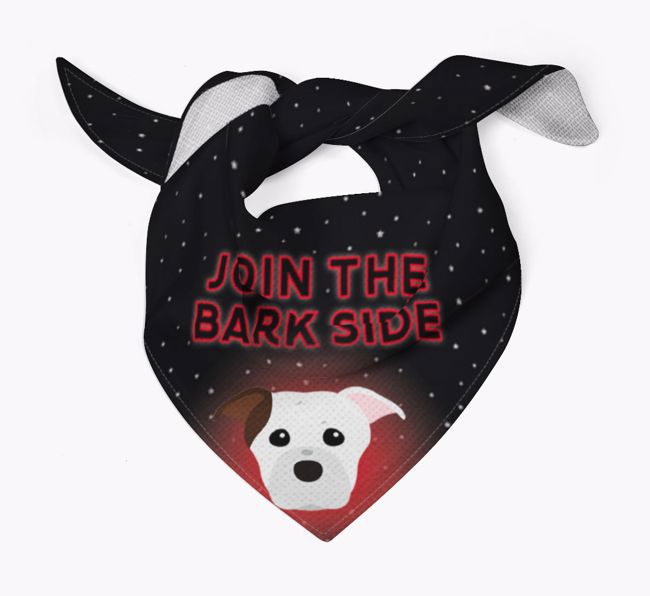 I've Joined The Bark Side: Personalised {breedFullName} Bandana