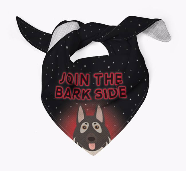 I've Joined The Bark Side: Personalised {breedFullName} Bandana