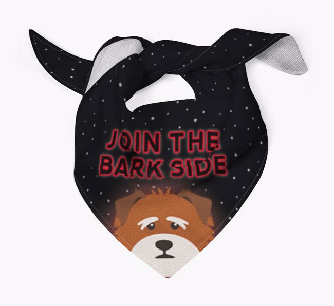 I've Joined The Bark Side: Personalised {breedFullName} Bandana