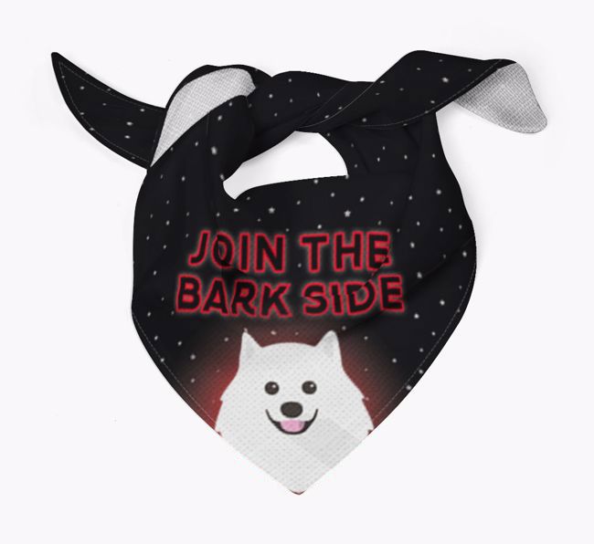 I've Joined The Bark Side: Personalised {breedFullName} Bandana