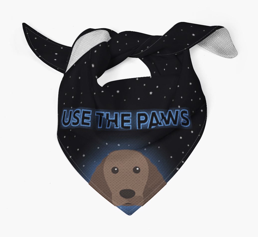 'Use The Paws' Bandana