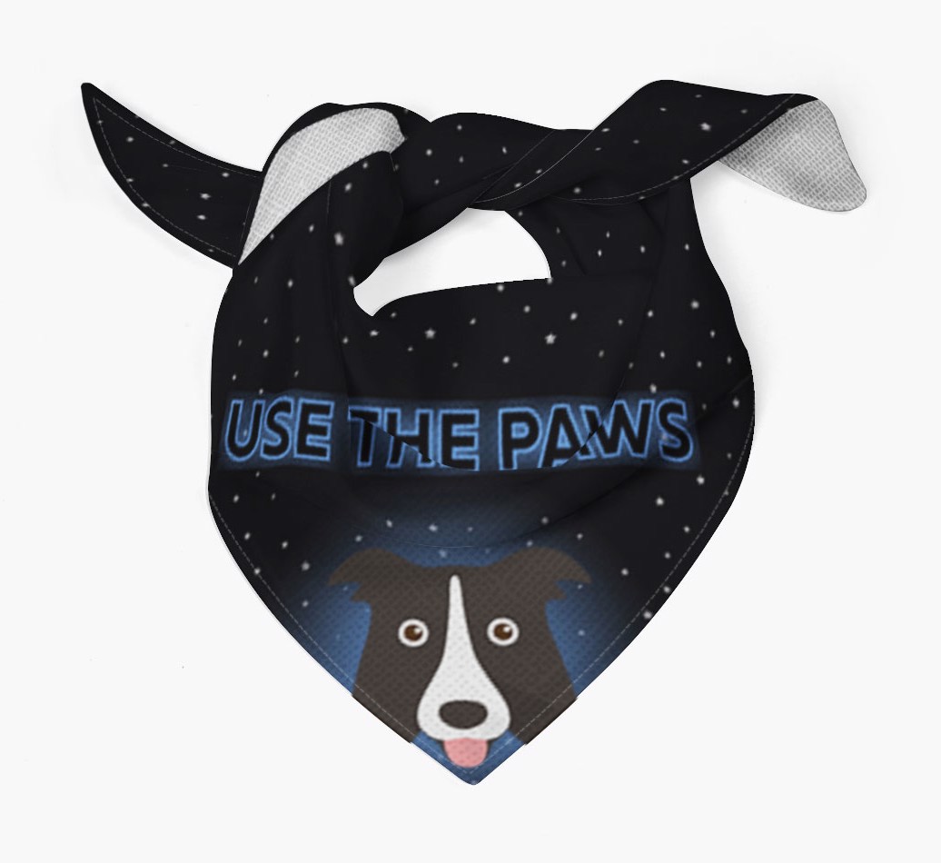 'Use The Paws' Bandana