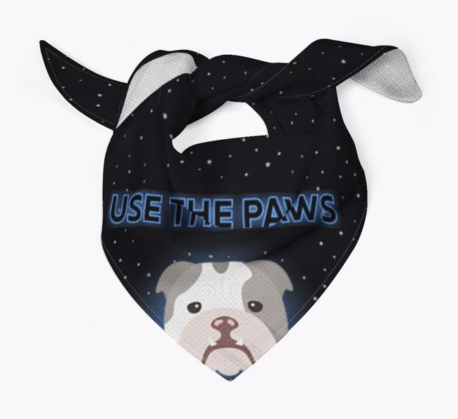 Use The Paws: Personalized {breedFullName} Bandana