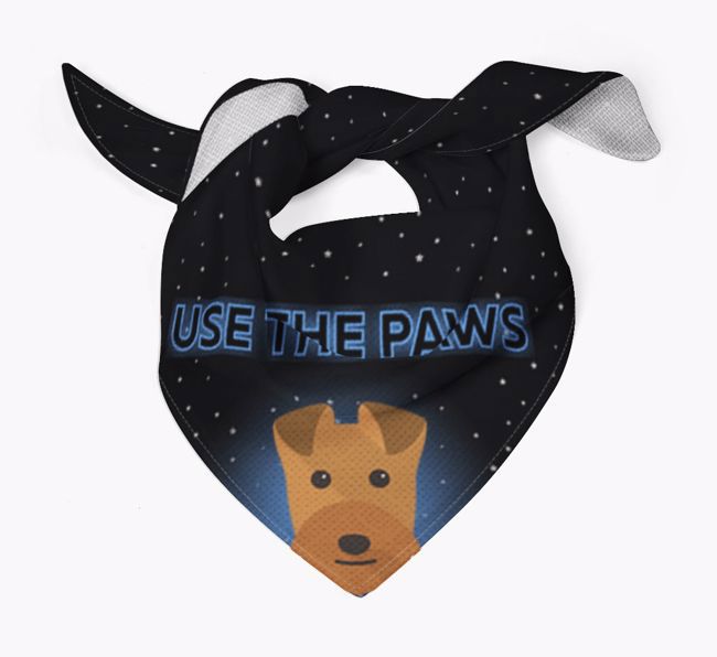 Use The Paws: Personalized {breedFullName} Bandana