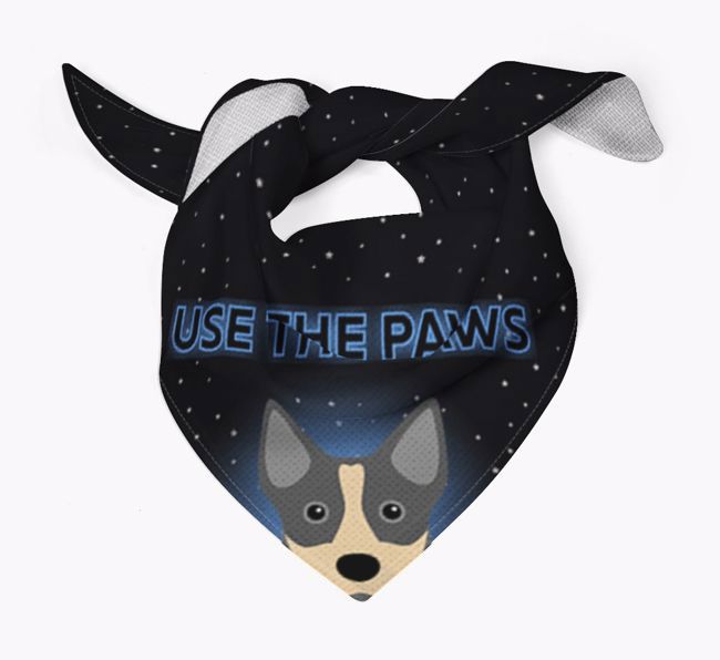 Use The Paws: Personalized {breedFullName} Bandana