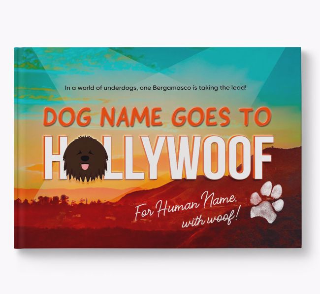Personalised Book: Bergamasco Goes to Hollywoof