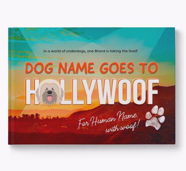Personalised Book: Briard Goes to Hollywoof
