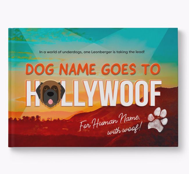 Personalised Book: Leonberger Goes to Hollywoof