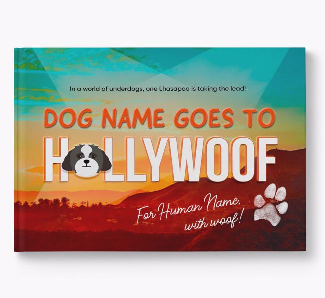 Personalised Book: Lhasapoo Goes to Hollywoof