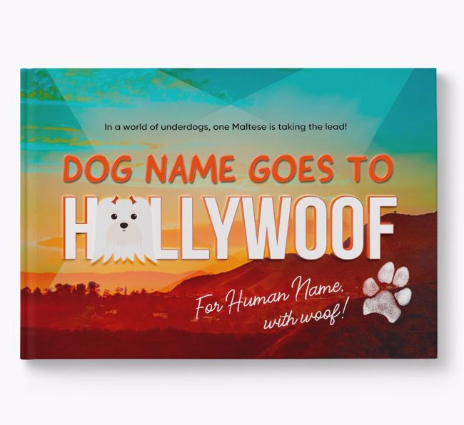 Personalised Book: Maltese Goes to Hollywoof