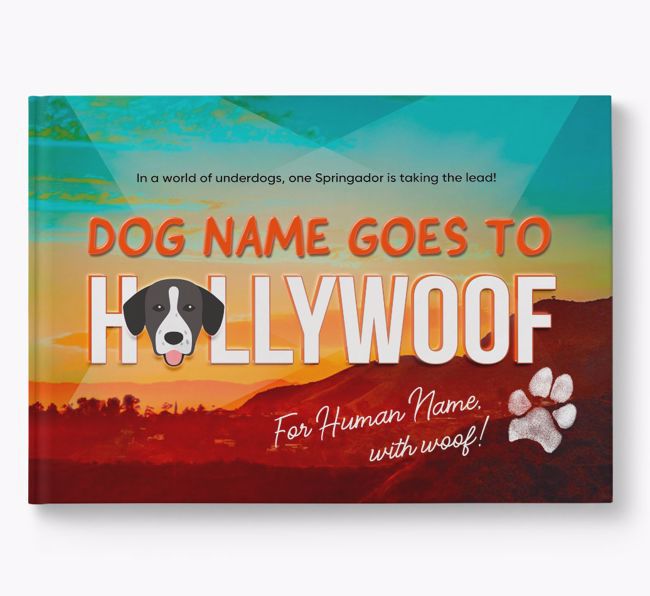 Personalised Book: Springador Goes to Hollywoof