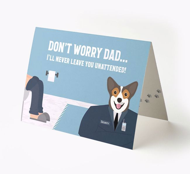 I'll Never Leave You Unattended: Personalized {breedFullName} Card