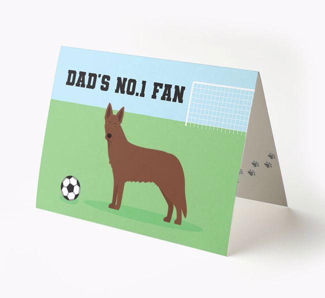 No.1 Fan - Football: Personalised {breedFullName} Card