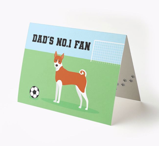 No.1 Fan - Football: Personalised {breedFullName} Card