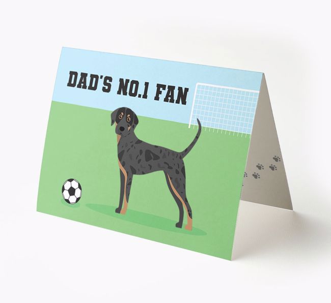 No.1 Fan - Football: Personalised {breedFullName} Card