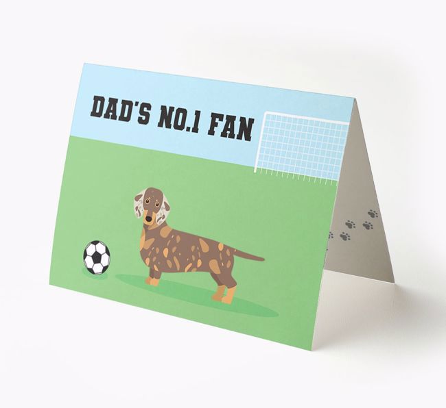 No.1 Fan - Football: Personalised {breedFullName} Card