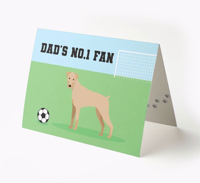 No.1 Fan - Football: Personalised {breedFullName} Card