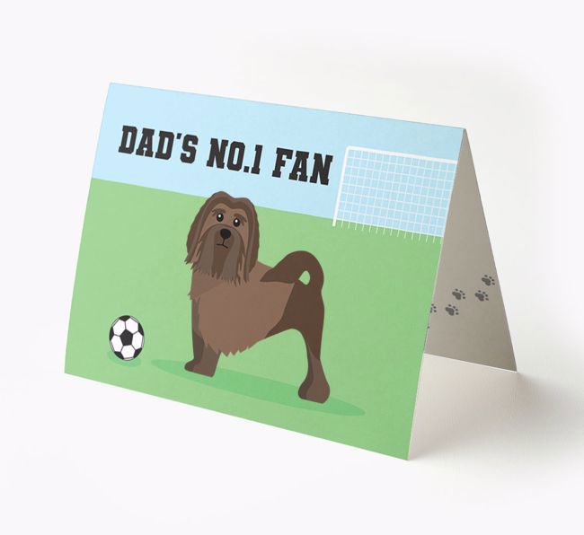 No.1 Fan - Football: Personalised {breedFullName} Card