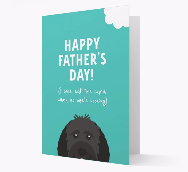 Happy Father's Day: Personalized {breedFullName} Card