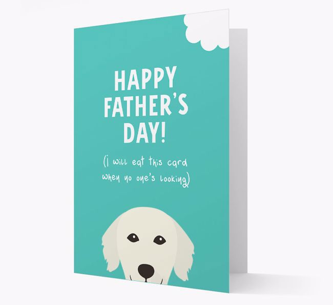 Happy Father's Day: Personalized {breedFullName} Card