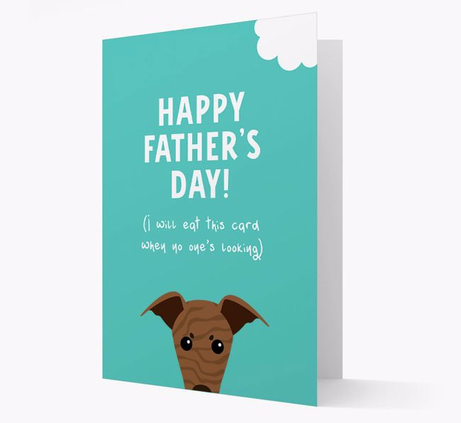 Happy Father's Day: Personalized {breedFullName} Card