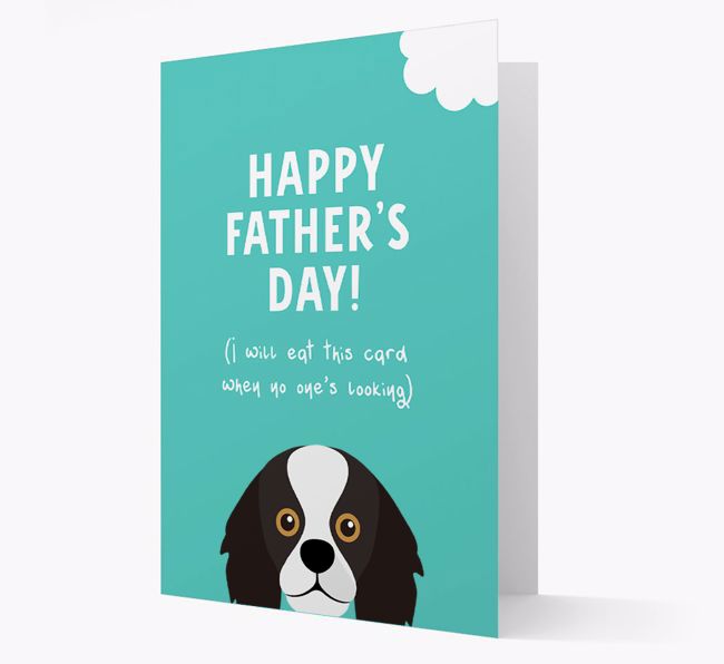 Happy Father's Day: Personalized {breedFullName} Card