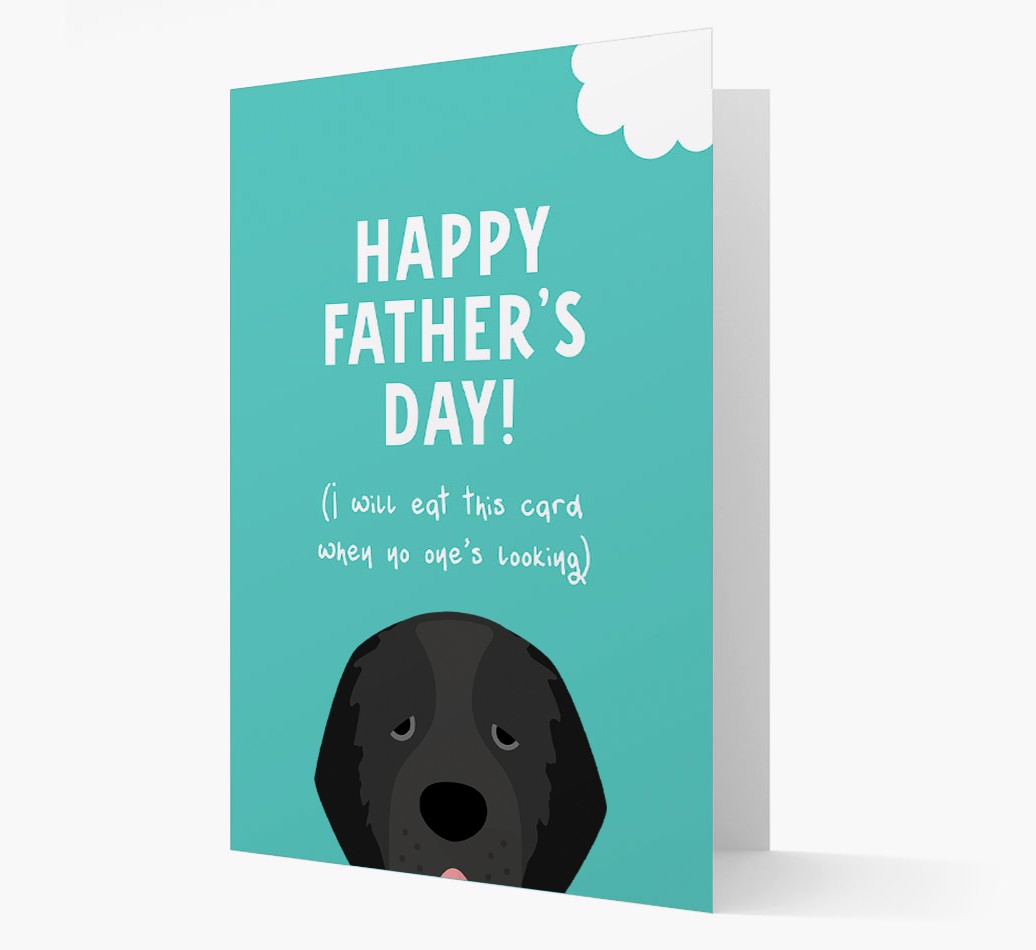 Happy Father's Day: Personalized {breedFullName} Card