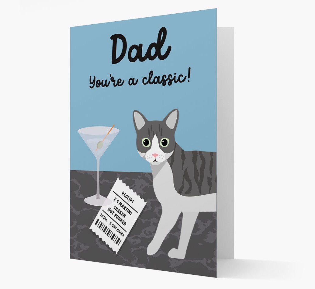 Dad, You're A Classic: Personalised {breedFullName} Card