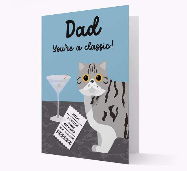 Dad, You're A Classic: Personalised {breedCommonName} Card