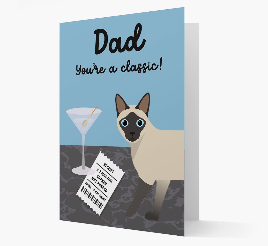 Dad, You're A Classic: Personalised {breedFullName} Card