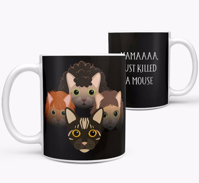 Bohemian Catsody: Personalised {breedCommonName} Mug
