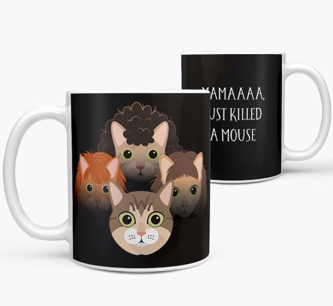 Bohemian Catsody: Personalized {breedCommonName} Mug