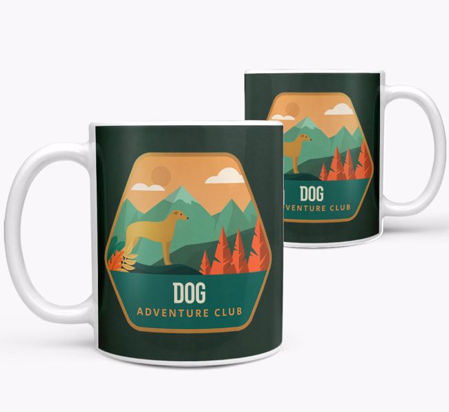 Adventure Club: Personalised {breedCommonName} Mug