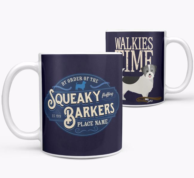 Squeaky Barkers: Personalized {breedCommonName} Mug