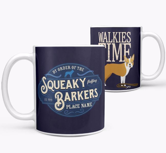 Squeaky Barkers: Personalized {breedCommonName} Mug