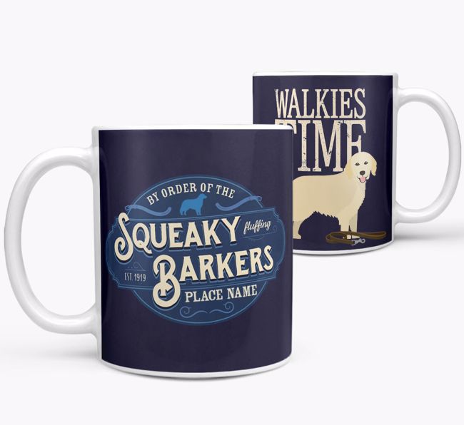 Squeaky Barkers: Personalised {breedCommonName} Mug